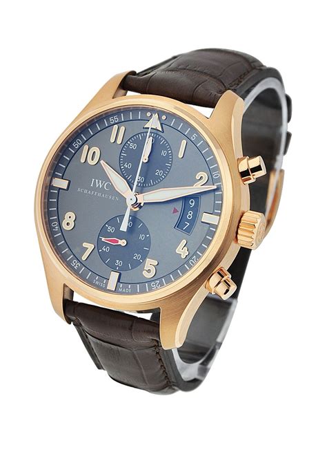 iwc spitfire chronograph rose gold|iwc spitfire chronograph price.